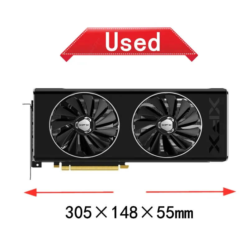 XFX RX 5700XT RX5700 XT 8GB กา - Rx 5700 Xt 8Gb Video Card บทวิจารณ์และราคา